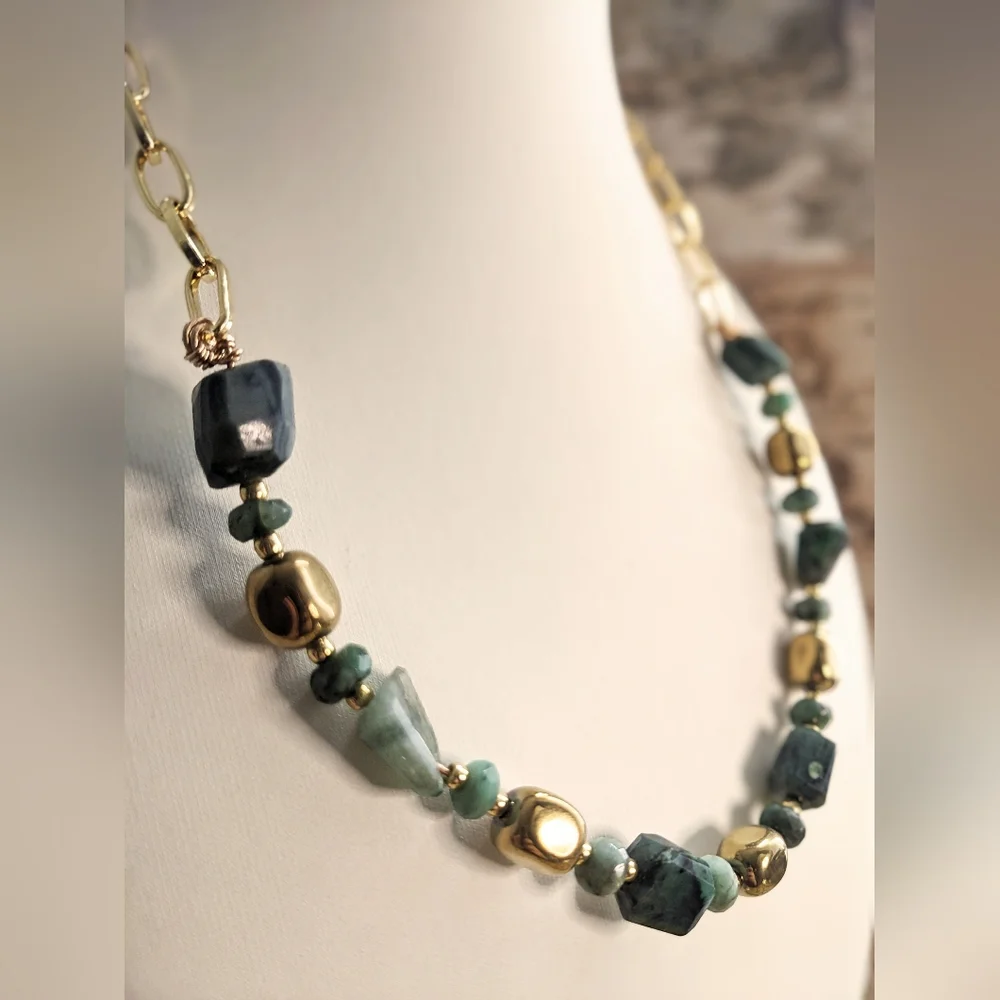 Emerald genuine stones